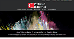 Desktop Screenshot of preferredcoating.com